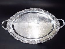 Bandeja para servir prato de prata grande Reed And Barton El Greco comprar usado  Enviando para Brazil