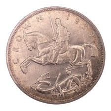 1935 silver crown for sale  CUPAR