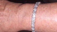 Tennisarmband 925 silber gebraucht kaufen  Braubach