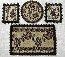 Alte brokatdeckchen motiv gebraucht kaufen  Bleialf