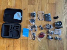 Câmera de ação 4K WiFi câmera esportiva à prova d'água HD 1080P kit de câmera subaquática comprar usado  Enviando para Brazil