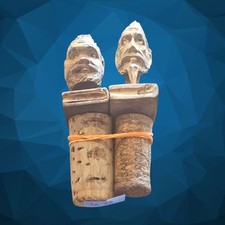 Hand carved men for sale  Brush