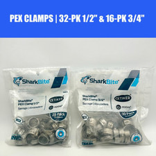 Stainless pex clamps for sale  Port Orchard