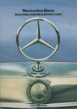 Car brochure mercedes for sale  BASILDON