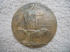 Ww1 memorial plaque for sale  UK