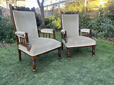 Pair antique wood for sale  BEDALE