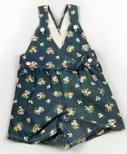 Macacão Vintage Liberty Bebê Menina 18M Denim Azul Floral Anos 90 Estampa Retrô comprar usado  Enviando para Brazil