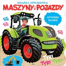 Książka Książka dźwiękowa. Maszyny i pojazdy  na sprzedaż  PL