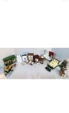 Colecciones ETC, Juegos de MUEBLES Miniatura Dormitorio Cocina Baño Lavadero  segunda mano  Embacar hacia Mexico