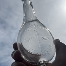Antiguo biberón de lactancia a prueba de cólicos Steven's cuello alto - Q2 segunda mano  Embacar hacia Mexico