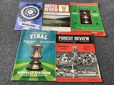 Football programmes 1968 for sale  SWADLINCOTE