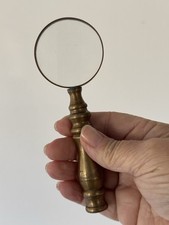 Antique brass magnifying for sale  Framingham