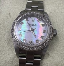 rolex ladies watches oyster perpetual for sale  LEEDS