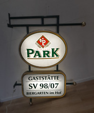 Leuchtreklame biergartenschild gebraucht kaufen  Mannheim