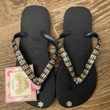 Chinelos femininos Havaianas novos em folha tamanho 37-38 comprar usado  Enviando para Brazil