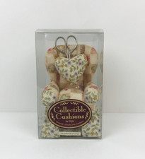 Cadeira almofada broche colecionável Dritz com tesoura cottagecore patchwork floral comprar usado  Enviando para Brazil