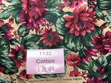 Floral cotton fabric for sale  Casper