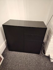 Black side cabinet for sale  STOCKPORT