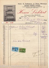 4066 Henri Lichtert 1942 outdoor metal trabalhador pastelaria padaria equipamentos Bruxelas comprar usado  Enviando para Brazil