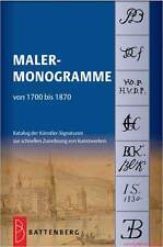 Fachbuch malermonogramme 1700 gebraucht kaufen  Schlangen