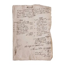 1876 resoconto atti usato  San Pietro di Morubio