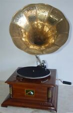 Gramophone phonographe square usato  Torrita Tiberina