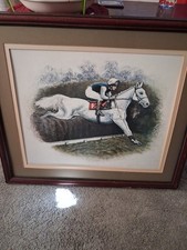 Vintage framed watercolour for sale  CLECKHEATON