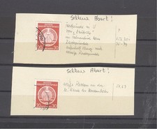 Ddr dienstmarken abarten gebraucht kaufen  Oldenburg (Oldenburg)