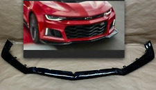 2019-2023 Chevrolet Camaro ZL1 estilo divisor dianteiro para-choque inferior fabricante de equipamento original preto 19 20 comprar usado  Enviando para Brazil