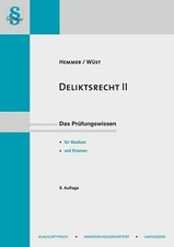 Deliktsrecht ii gebraucht kaufen  Berlin