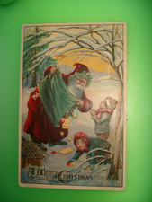 Cpa pere noel d'occasion  Cholet