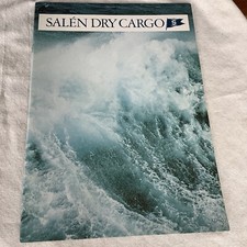Salen Dry Cargo Woodchip Carrier Delphic Wasa Ship & More - Folheto  comprar usado  Enviando para Brazil