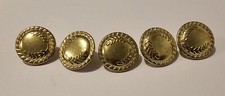 Brass coloured buttons for sale  CUPAR