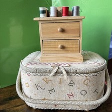Sewing box small for sale  ROYSTON