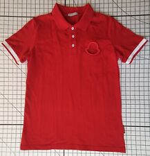 Moncler red polo for sale  RADSTOCK