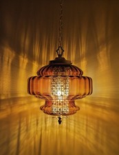 Vintage amber glass for sale  Twin Lake