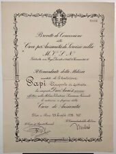 Ventennio cc.nn. brevetto usato  Milano