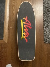 Deck de skate Alva Tri logotipo reedição com caminhões independentes comprar usado  Enviando para Brazil