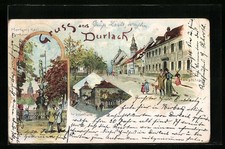 Lithographie durlach hauptstra gebraucht kaufen  Berlin