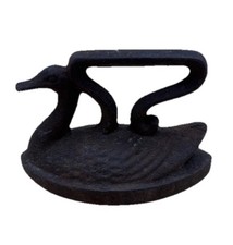 🦢 Ferro fundido antigo pequeno cisne ferro triste - 2-1/4” EX COND 🦢 comprar usado  Enviando para Brazil
