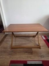Rustic wood folding for sale  LUTON