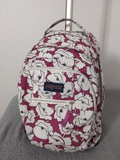 Usado, Mochila para laptop JanSport Driver 8 36 Ltrs com rodas (bloco floral rosa cibernético) comprar usado  Enviando para Brazil