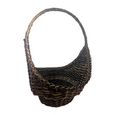Vintage primitive basket for sale  UK