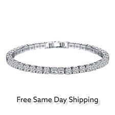 Tennis bracelet silver for sale  North Hollywood