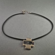 Minimalistische lederkette kre gebraucht kaufen  Wuppertal