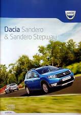257466) Dacia Sandero + Stepway Prospekt 12/2015 comprar usado  Enviando para Brazil
