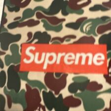 Supreme camouflage throw for sale  Buchanan