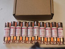 Pacote com 10 fusíveis Gould Shawmut TR10R, 250V 10A comprar usado  Enviando para Brazil