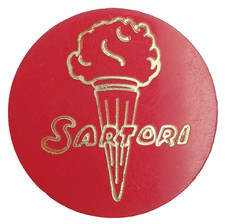 Sartori gelateria gettone usato  Caravaggio