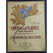 Spartito canto della usato  Alessandria